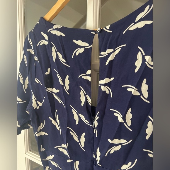 Anthropologie Maeve Fern Ruched Dress - size 8 - Picture 11 of 13